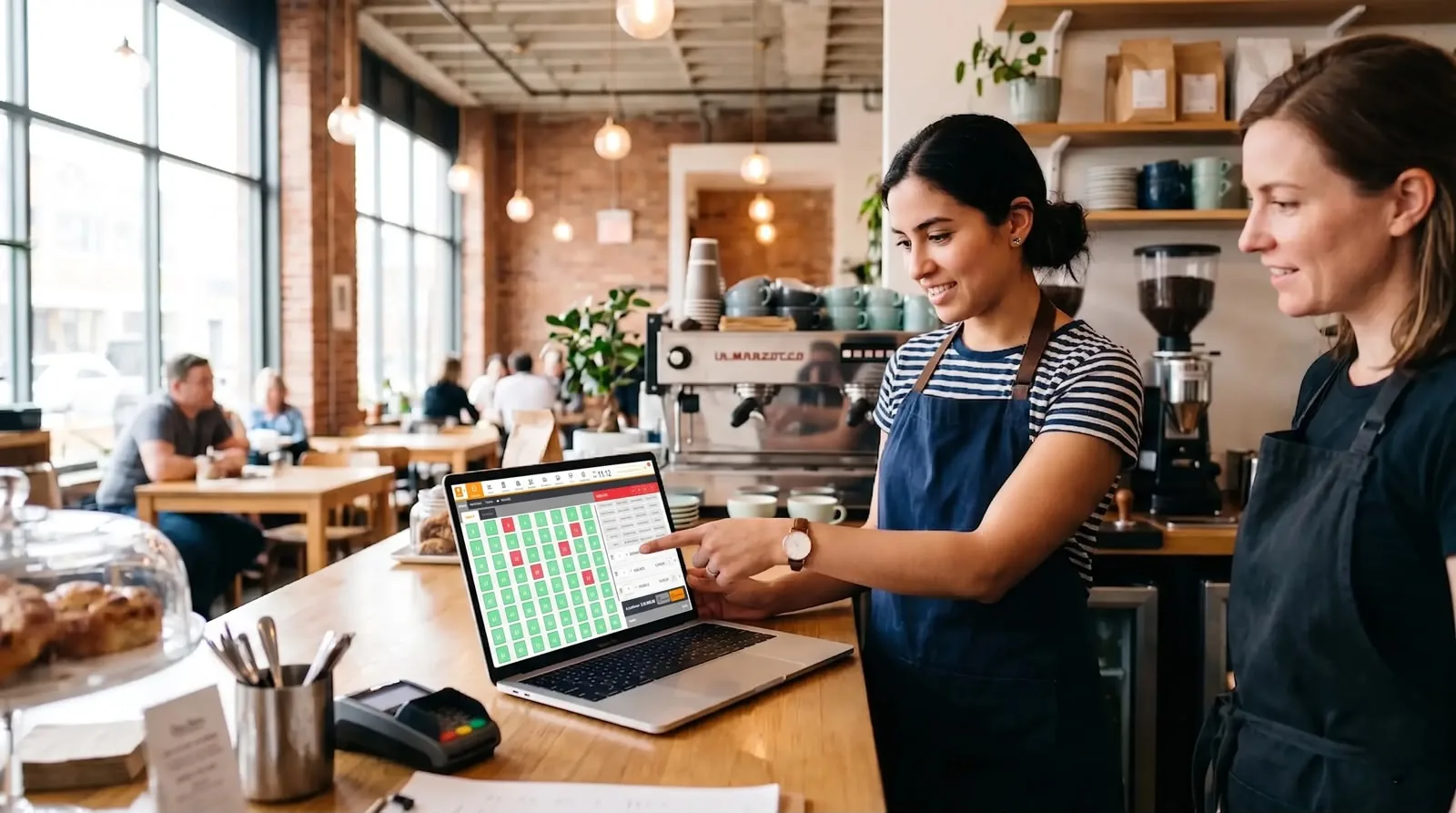 Ganapán software gastronómico en uso